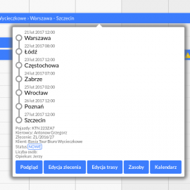Modernizacja tras w zleceniach – dodanie punktów pośrednich