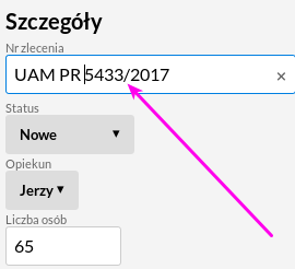 Indywidualny numer zlecenia? Jak go wykorzystać?