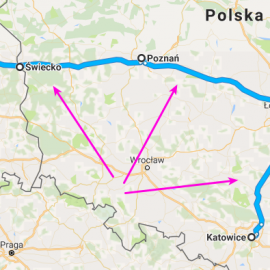 Integracja punktów pośrednich w trasie z GoogleMaps