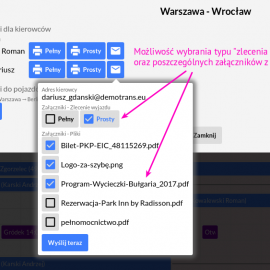 Pliki załączników w trasie, czyli organizacja transportu po nowemu!