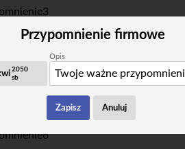 Moja Firma – przypomnienia, e-maile oraz giełda